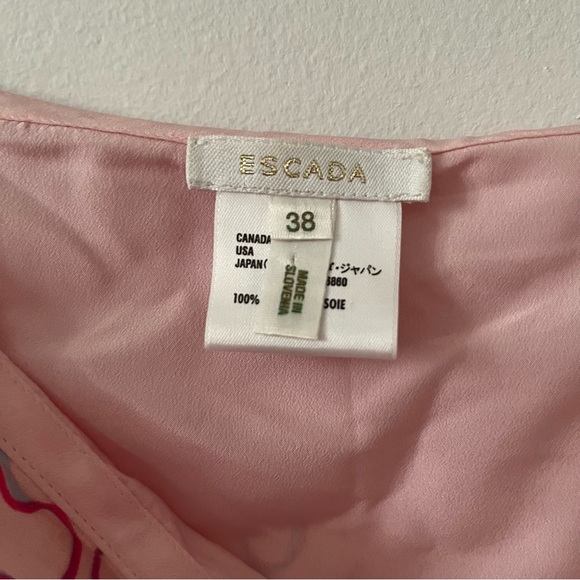 Vintage Escada Silk Print Slip Skirt - Picture 4 of 4